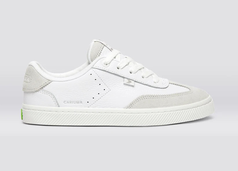TOCA Off-White Premium Leather Smoke White Suede Sneaker