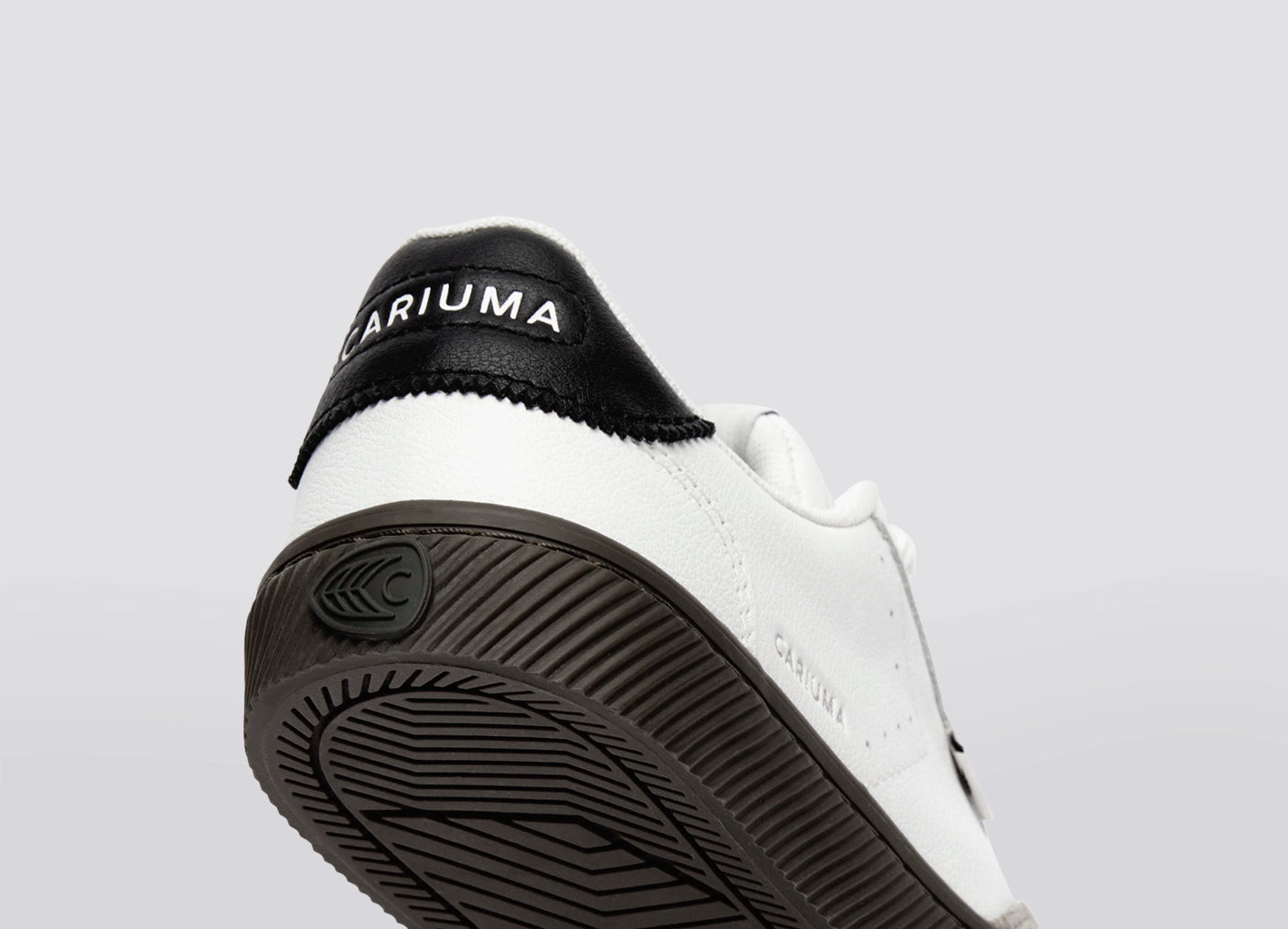 TOCA White Diamond Leather Cloud Grey Suede Sneaker