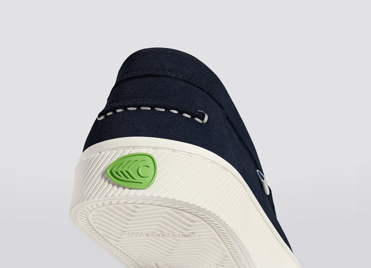CAJU Navy Suede Loafer