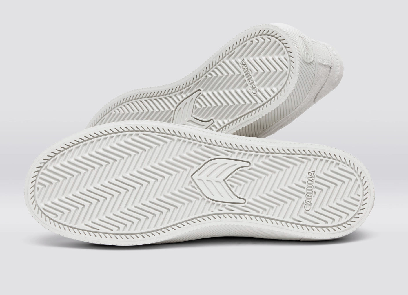 SALVAS All Smoke White Suede Sneaker