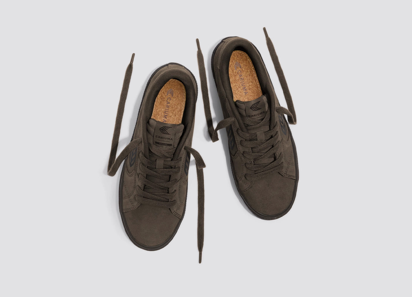 SALVAS All Teak Suede Sneaker