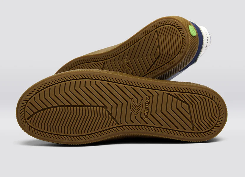 TOCA Teak Mirage Blue Nylon Marine Blue Suede Sneaker