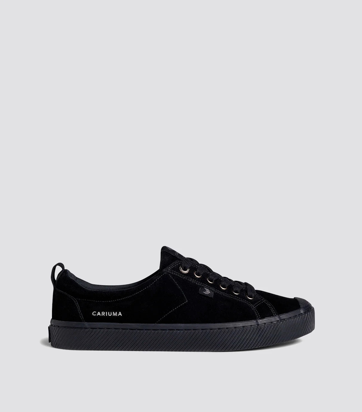 OCA Low All Black Suede Sneaker