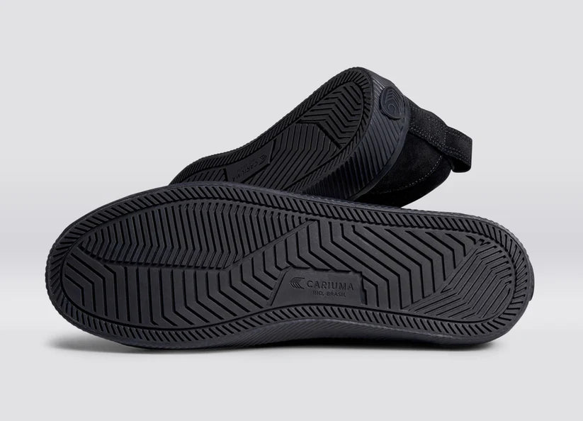 OCA Low All Black Suede Sneaker