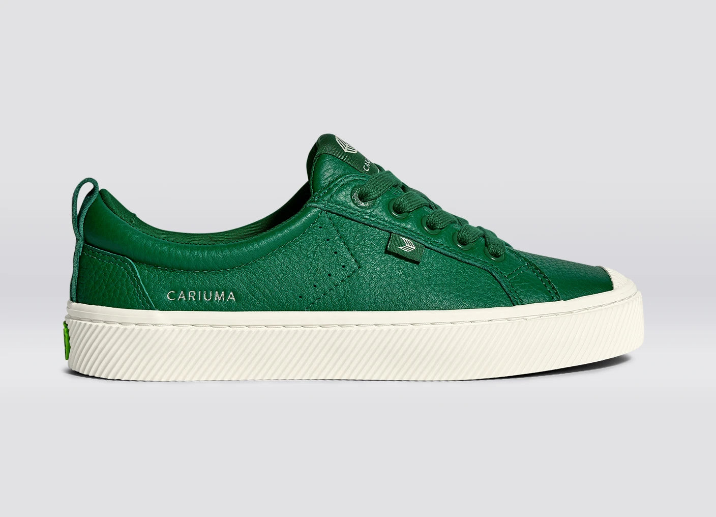 OCA Low Green Premium Leather Sneaker