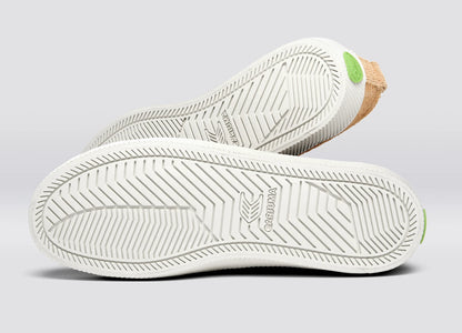 OCA Low Latte Hairy Suede Sneaker