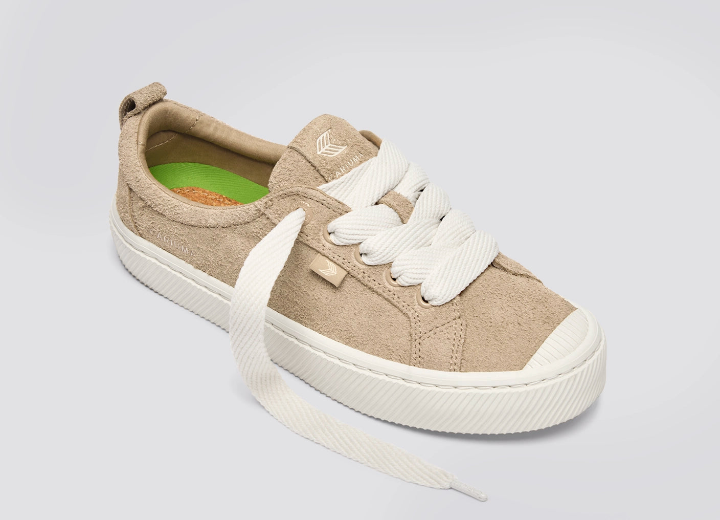OCA Low Hairy Suede Desert Taupe
