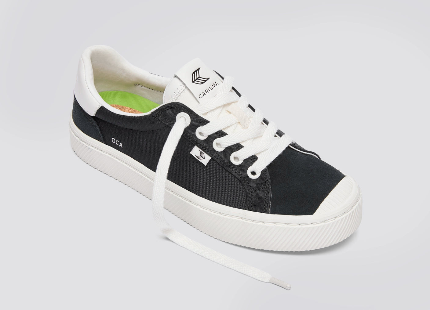 OCA Nylon and Suede Black