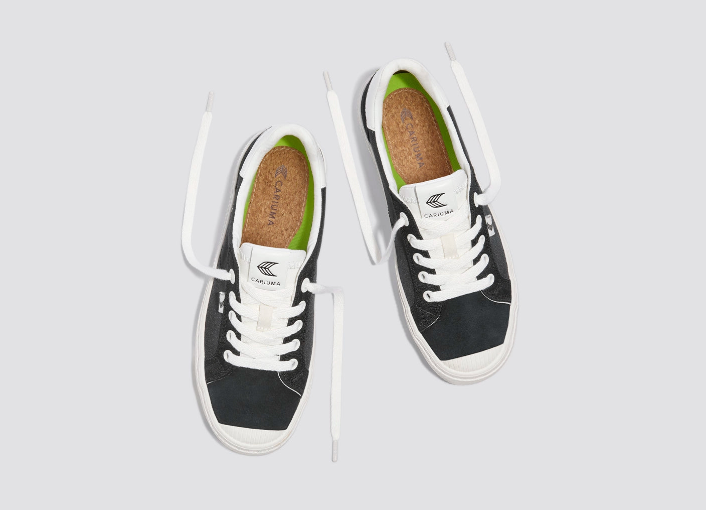 OCA Nylon and Suede Black