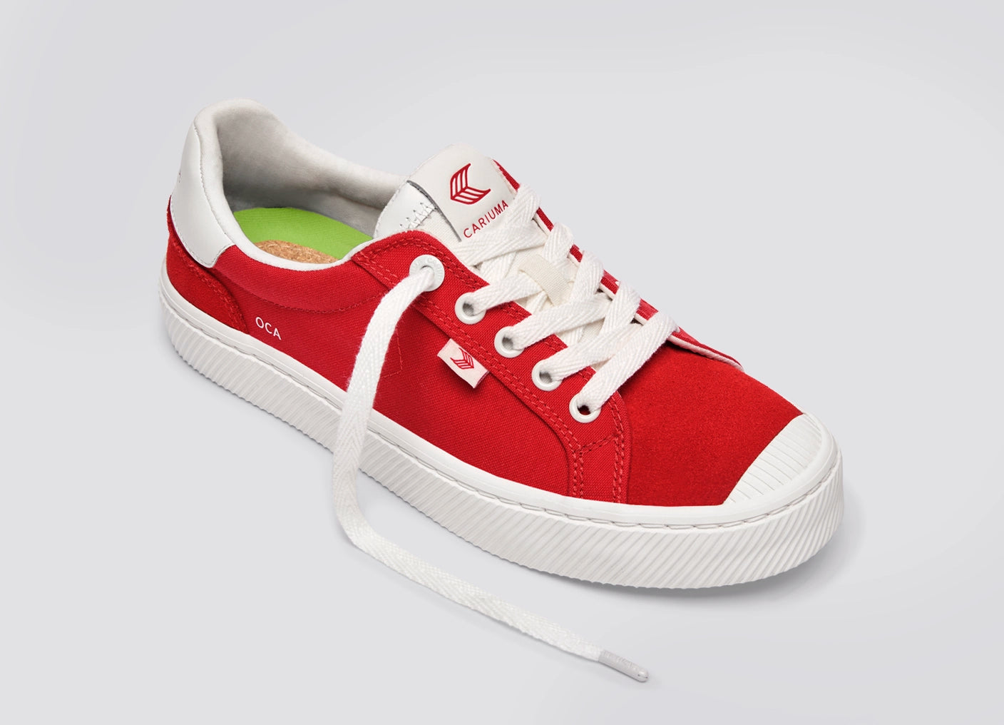 OCA Nylon and Suede Scarlet Red