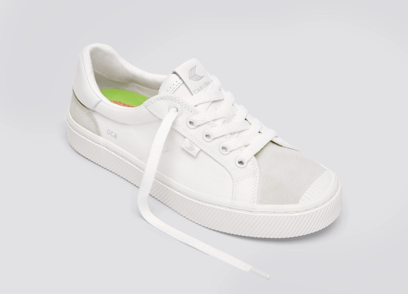 OCA Nylon and Suede White