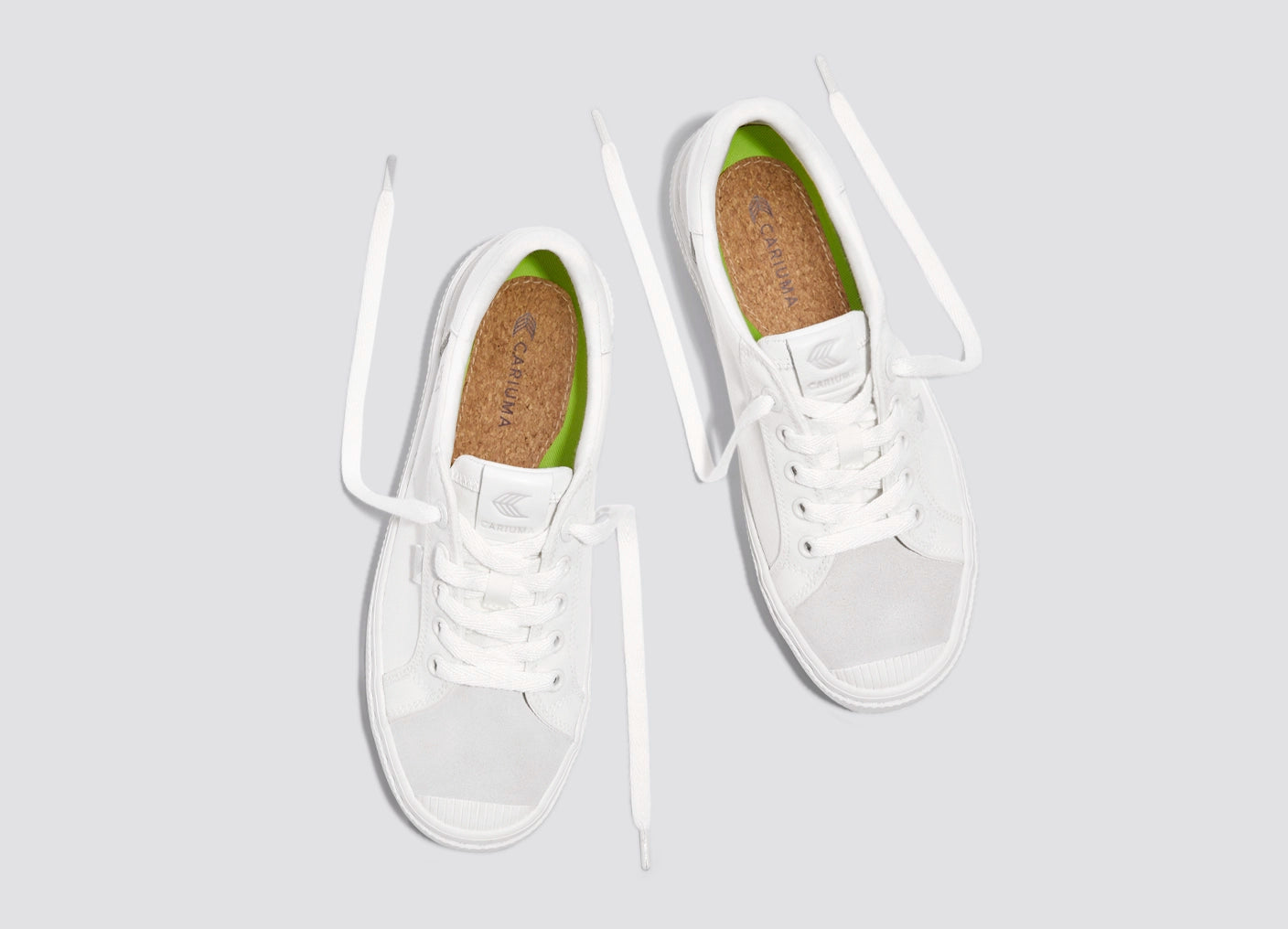 OCA Nylon and Suede White