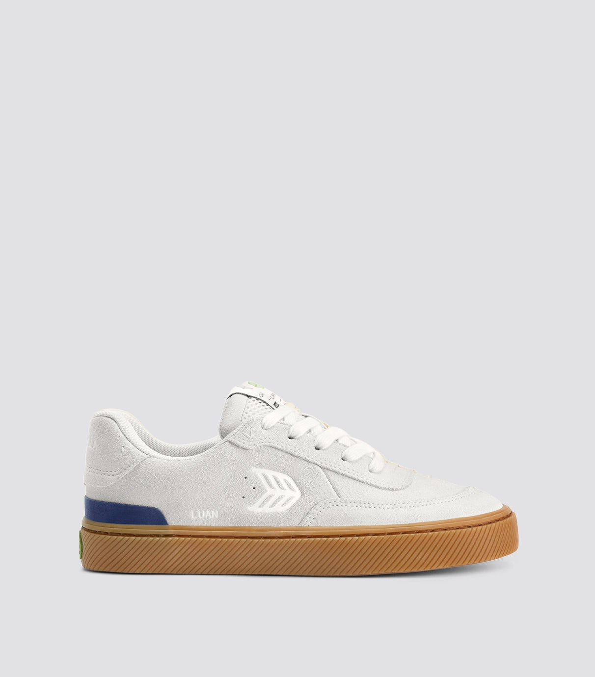 LUAN PRO Suede Smoke White
