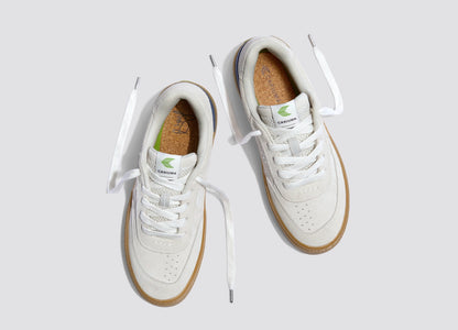 LUAN PRO Suede Smoke White