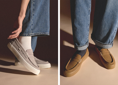 CAJU Gum Camel Suede Loafer