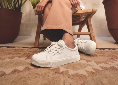 OCA Low Gum Sienna Brown Premium Leather Sneaker