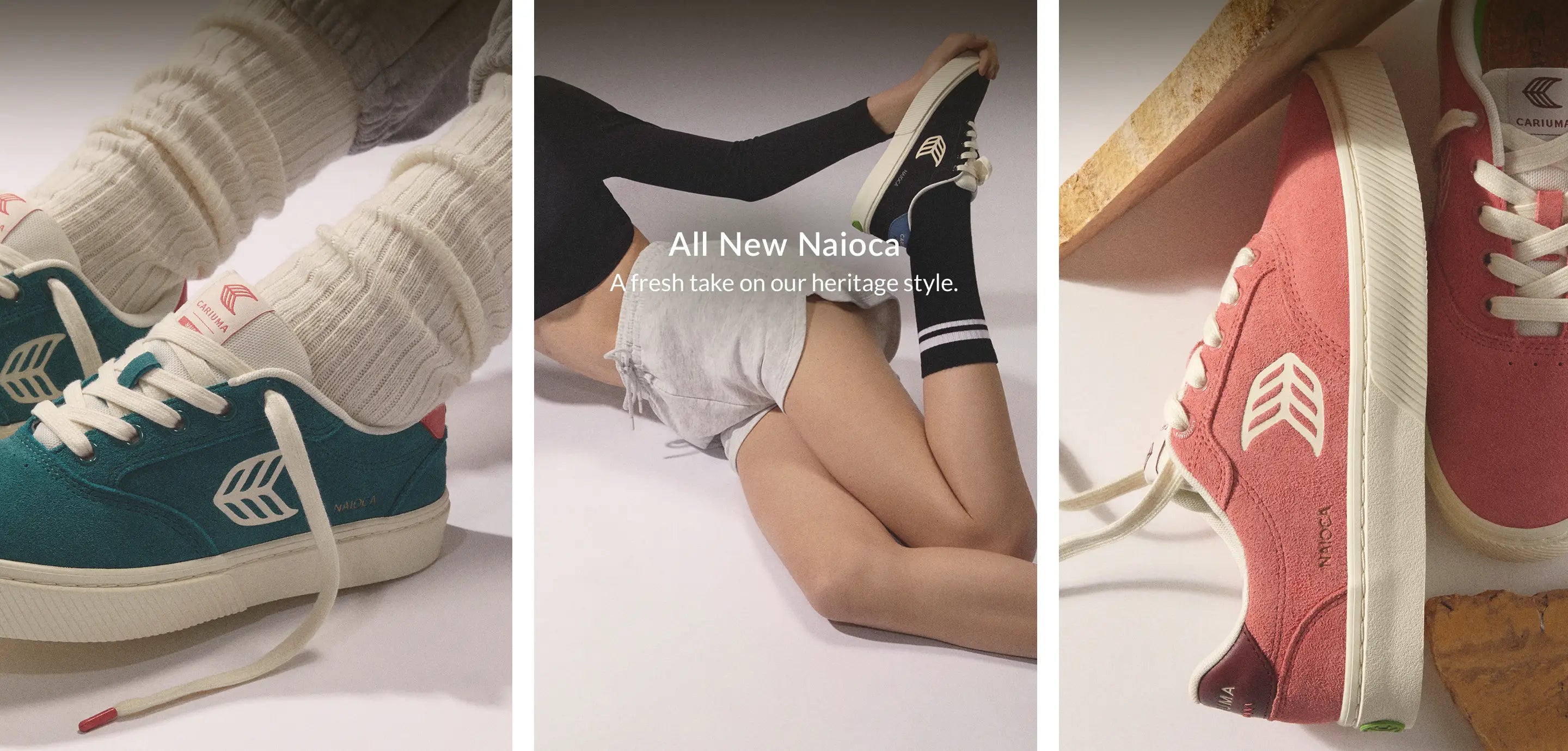 Naioca suede shoe cariuma for men and women