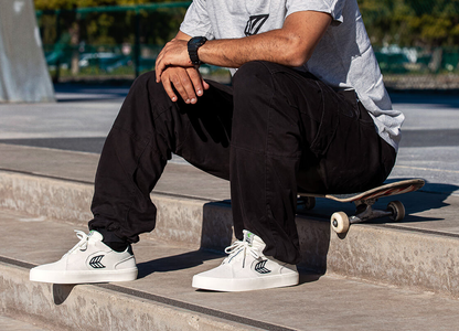 T20 PRO Plaza Taupe Suede and Mesh Black Logo Sneaker