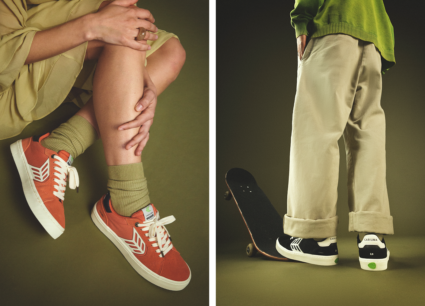 CATIBA PRO 2.0 Plaza Taupe Suede and Cordura Ivory Logo Sneaker