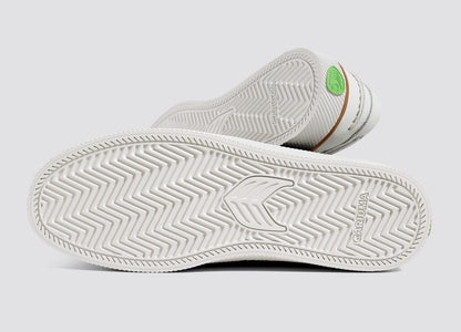 Maré White Premium Leather Boat Shoe