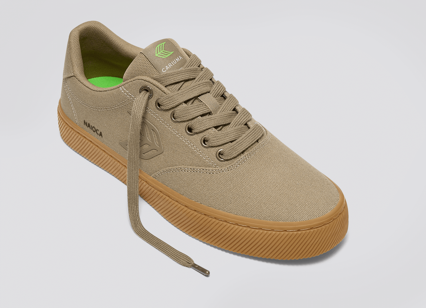 NAIOCA Gum Burnt Sand Canvas Sneaker