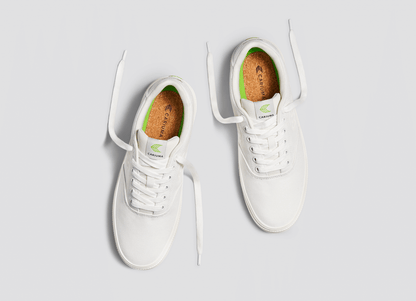 NAIOCA Canvas Off-White Canvas Sneaker