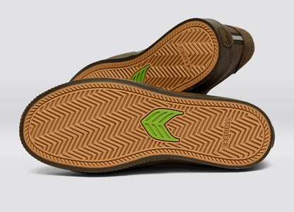 NAIOCA PRO All Teak Suede and Canvas Sneaker