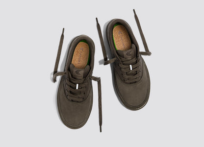 NAIOCA PRO All Teak Suede and Canvas Sneaker