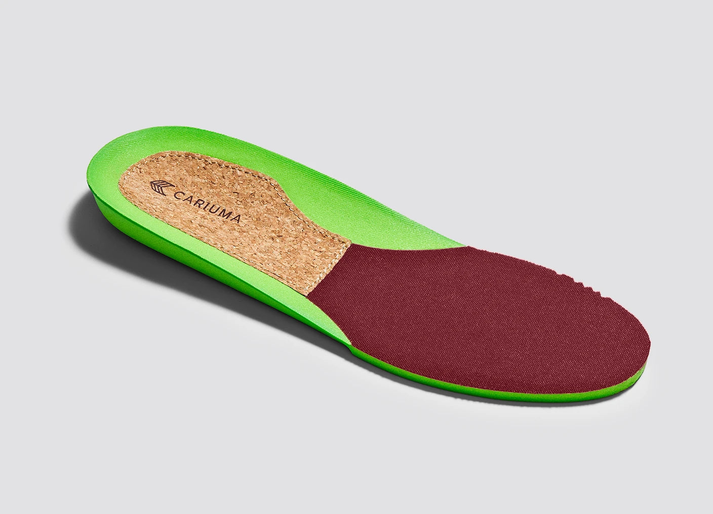 NAIOCA PRO Cabernet Suede and Canvas Ivory Logo Sneaker