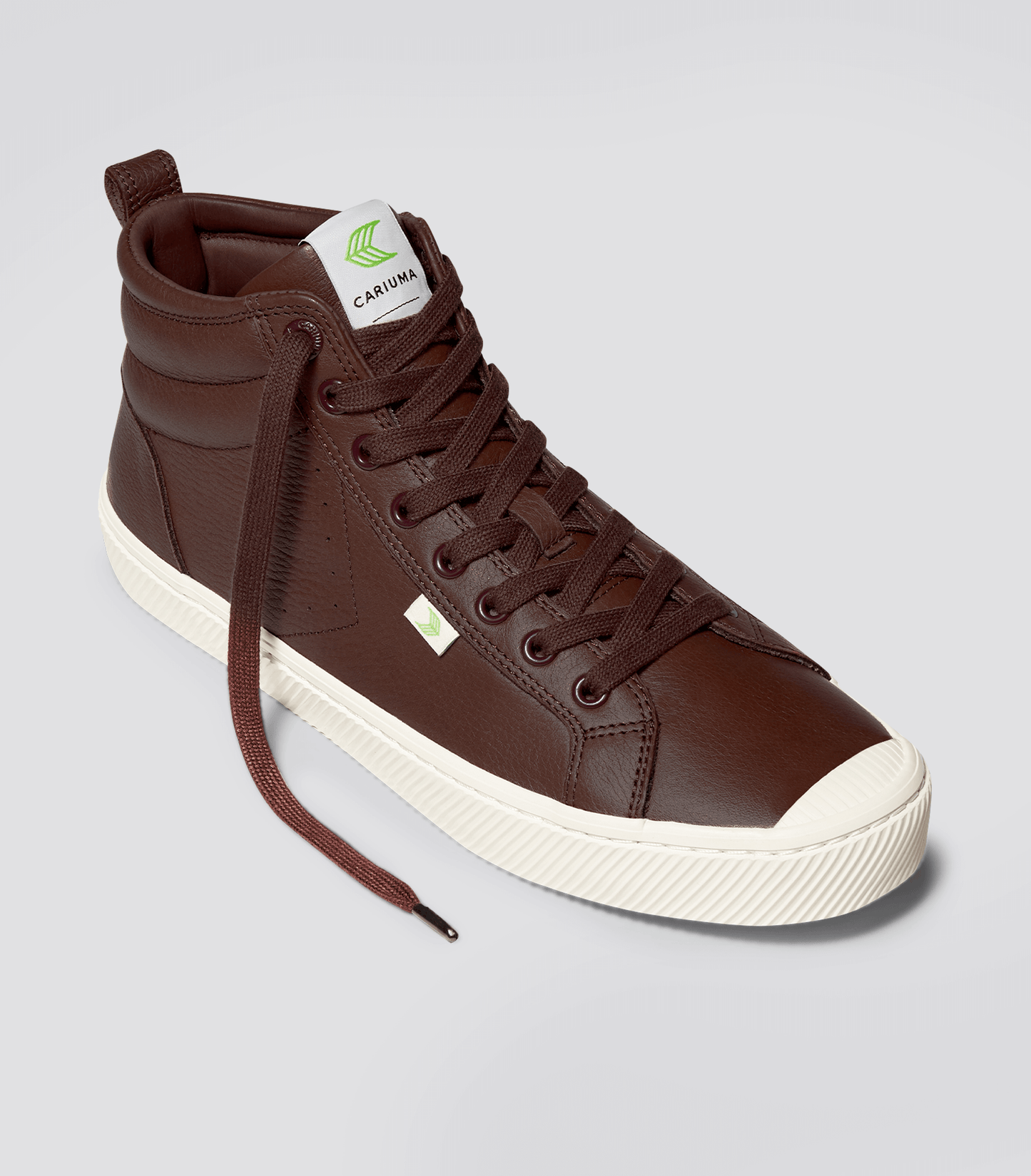 OCA High Brown Premium Leather Sneaker