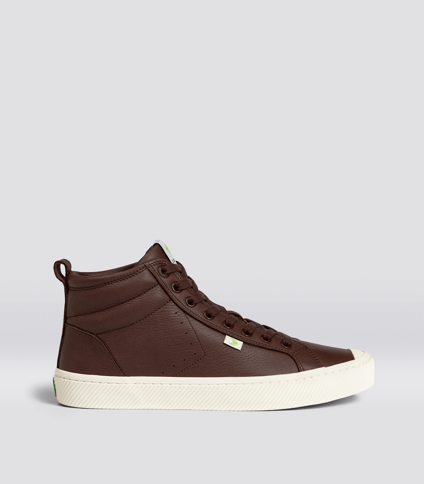 OCA High Brown Premium Leather Sneaker