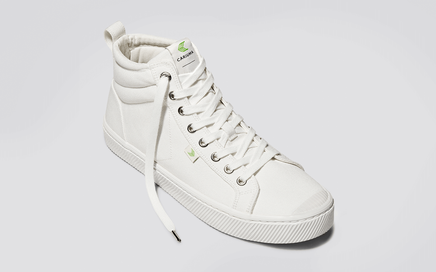 OCA High Off-White Canvas Sneaker