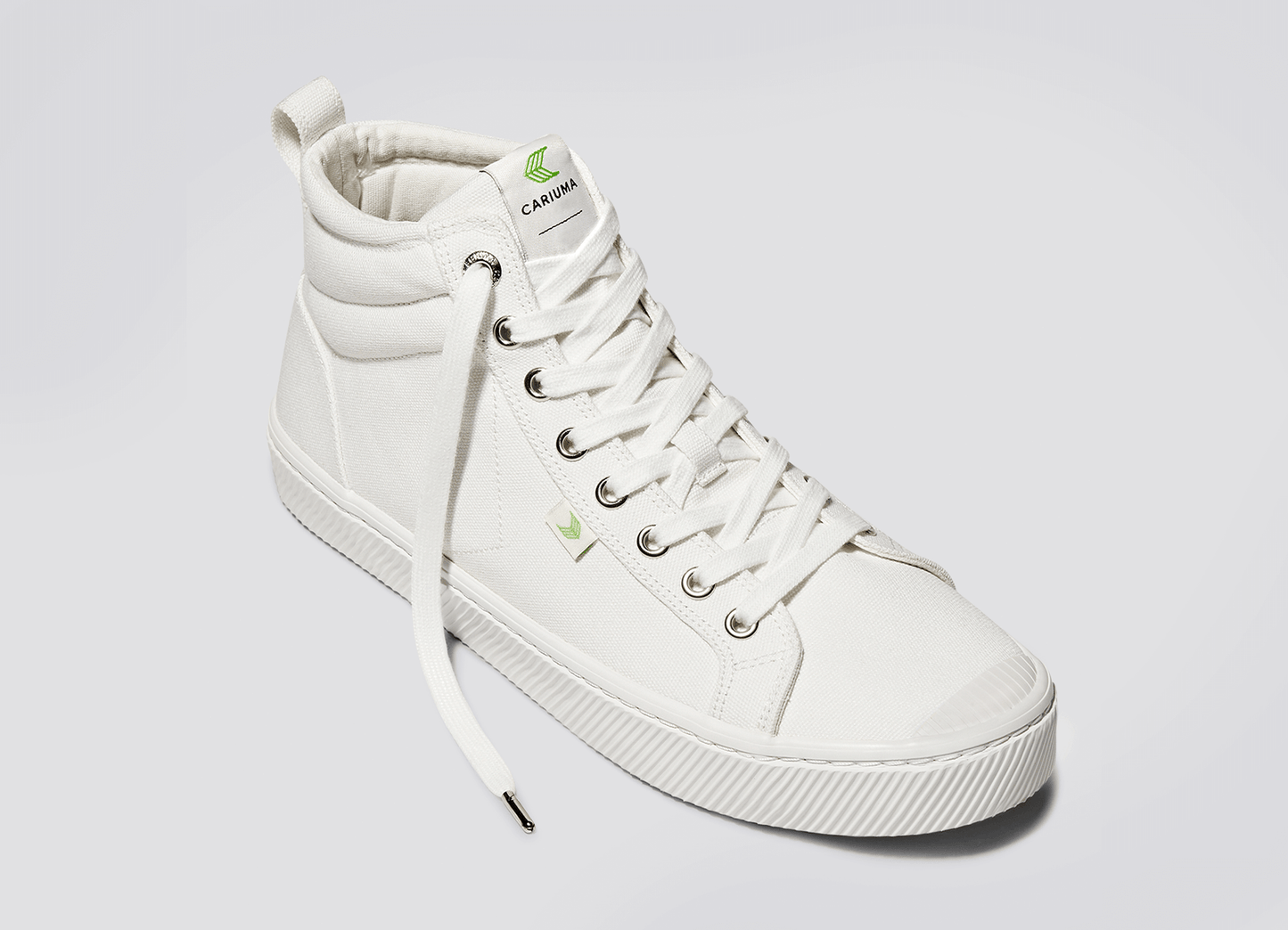 OCA High Off-White Canvas Sneaker