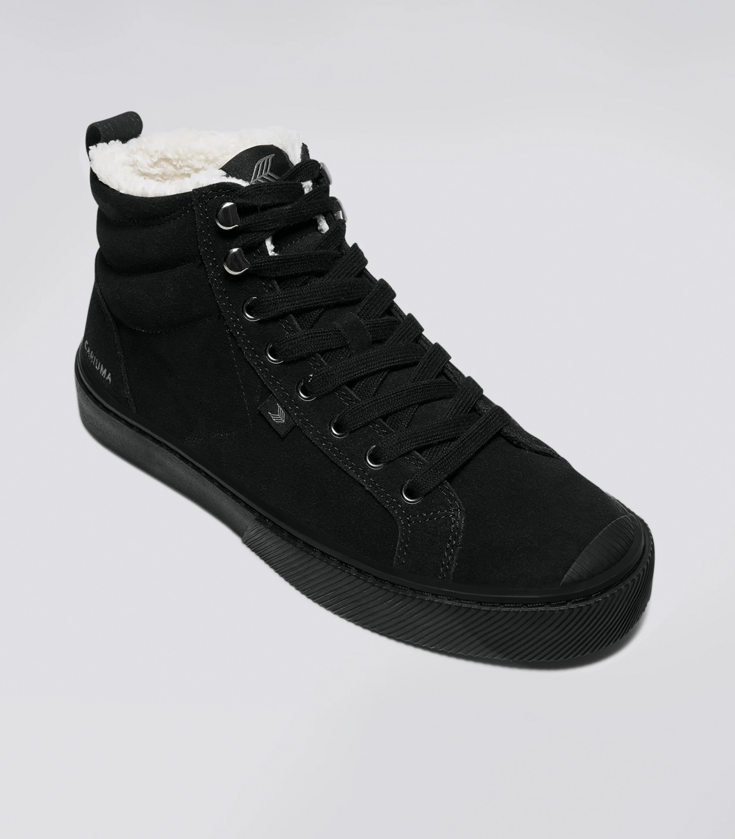 OCA Therma High All Black Suede Boot