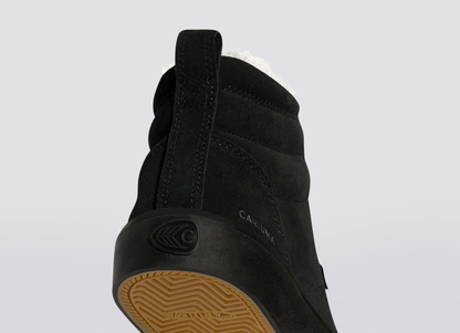 OCA Therma High All Black Suede Boot