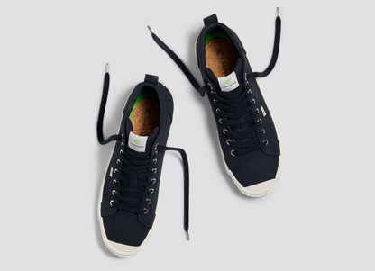 OCA High Black Canvas Sneaker