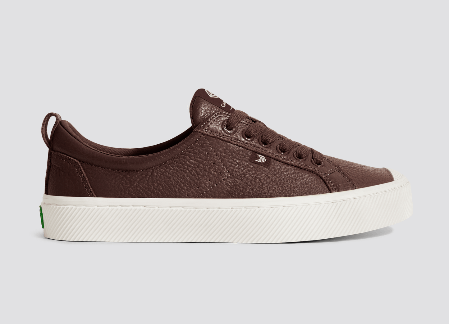 OCA Low Brown Premium Leather Sneaker