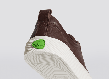 OCA Low Brown Premium Leather Sneaker