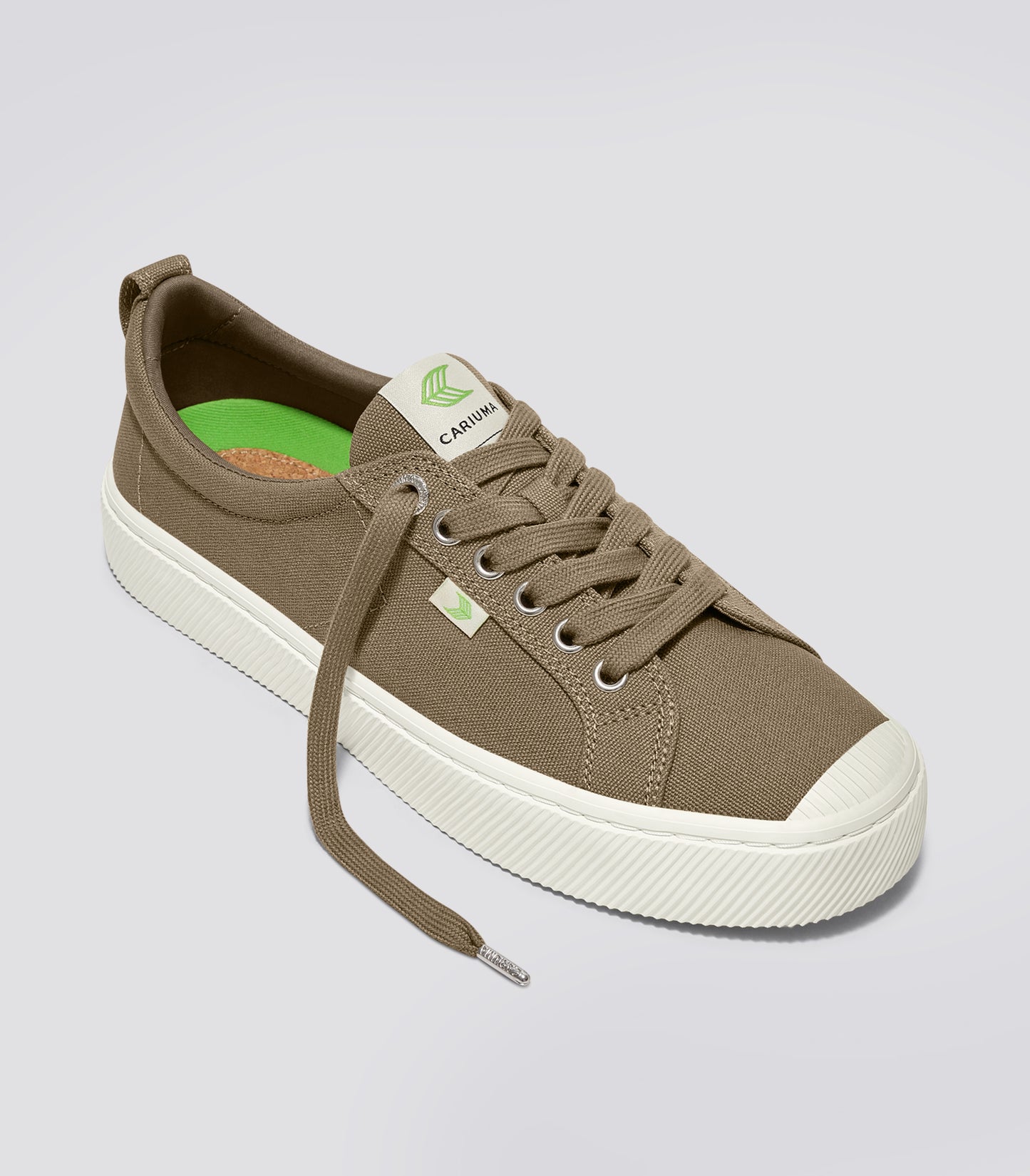 OCA Low Burnt Sand Canvas Sneaker