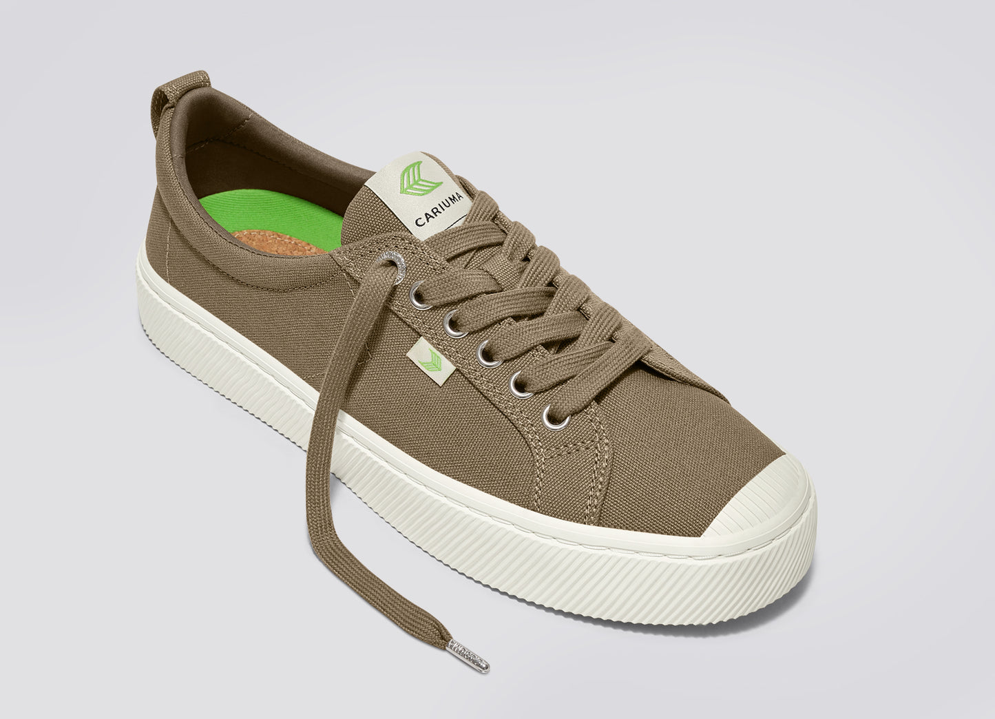 OCA Low Burnt Sand Canvas Sneaker