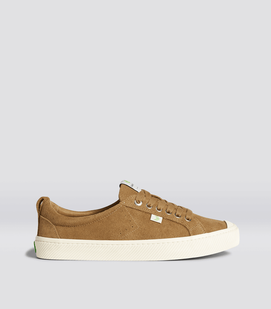 OCA Low Camel Suede Sneaker