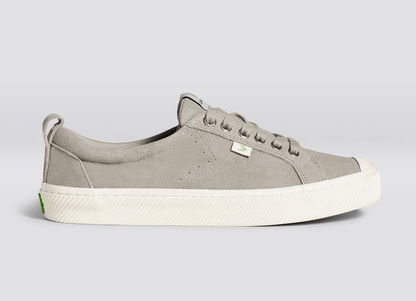 OCA Low Cloud Grey Suede Sneaker