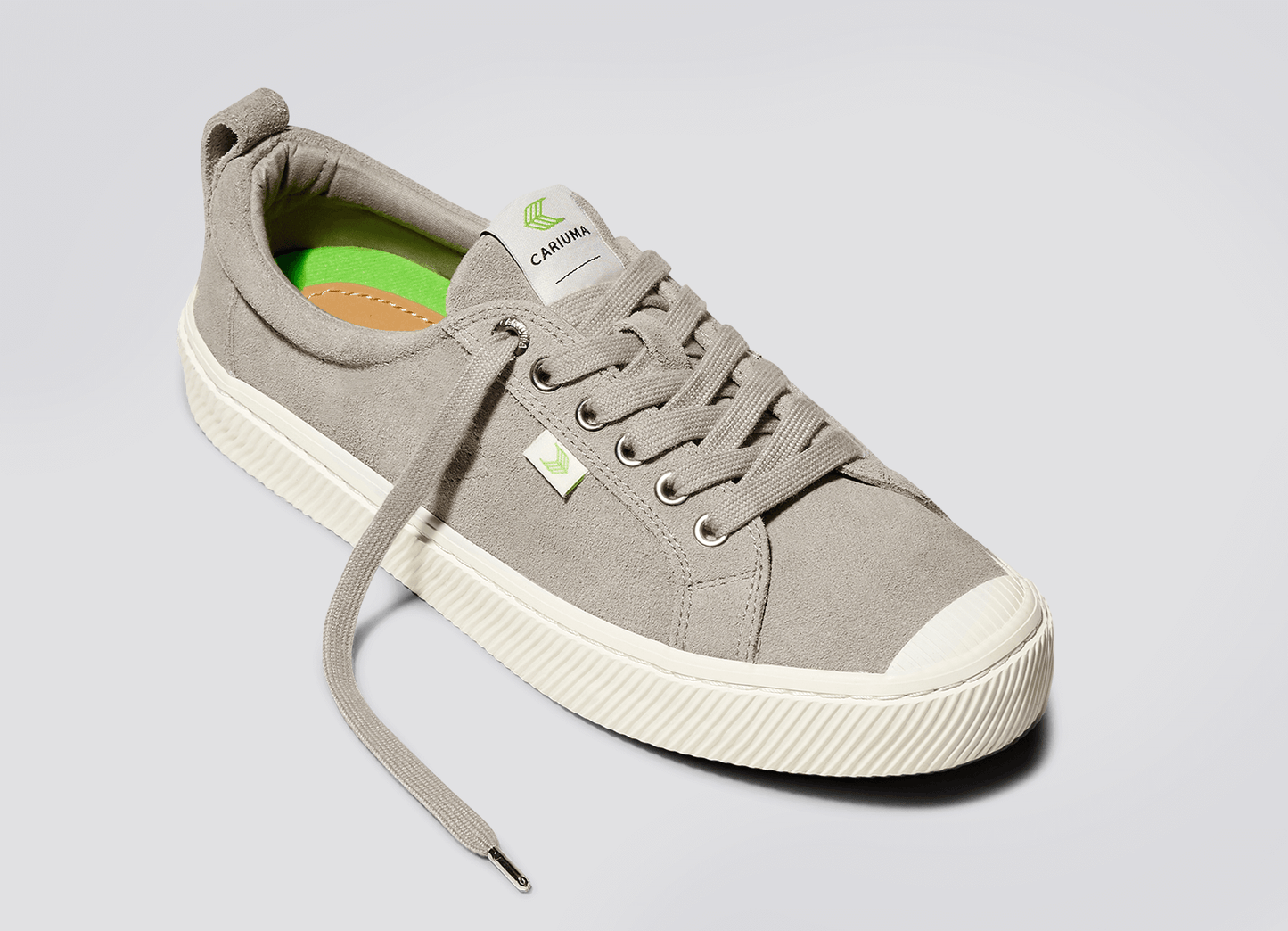 OCA Low Cloud Grey Suede Sneaker