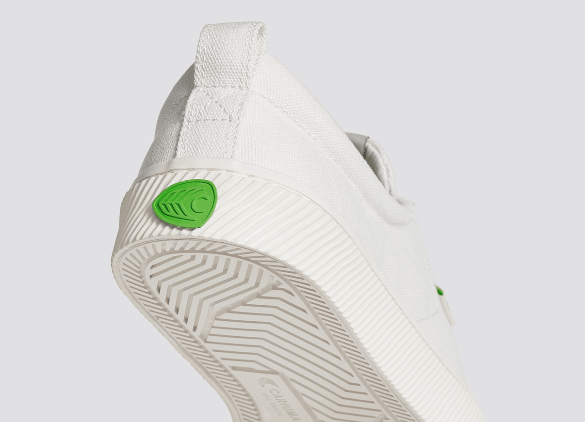 oca low off white canvas sneaker