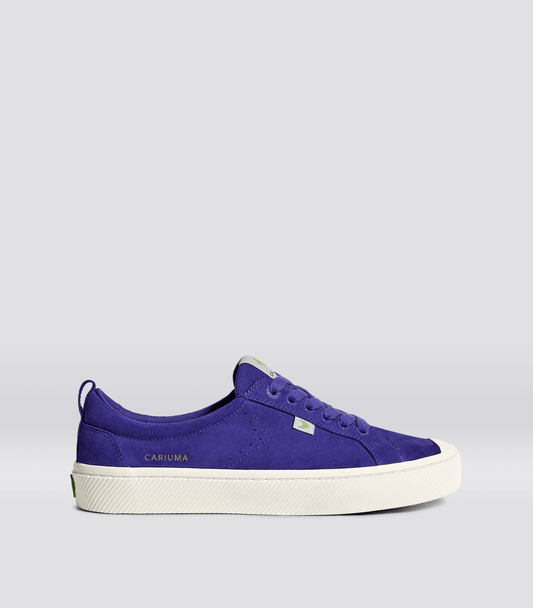 OCA Low Liberty Purple Suede Sneaker