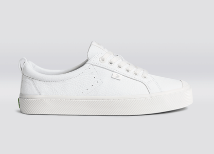 OCA Low White Premium Leather Sneaker