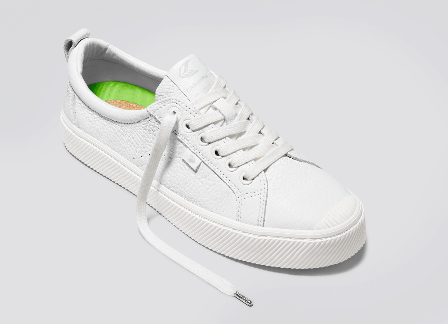 OCA Low White Premium Leather Sneaker