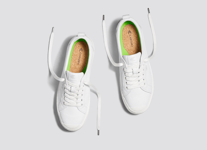 OCA Low White Premium Leather Sneaker