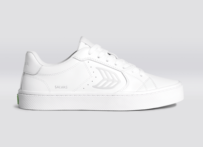 SALVAS White Leather Sneaker