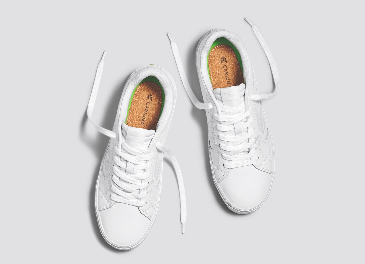 SALVAS White Leather Sneaker